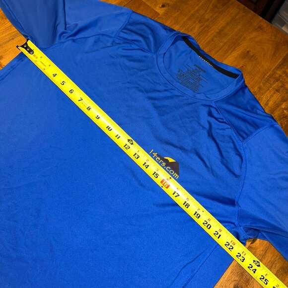 Patagonia Capilene1 Silkweight 14ers.com men's long sleeve performance shirt blu - Picture 5 of 8